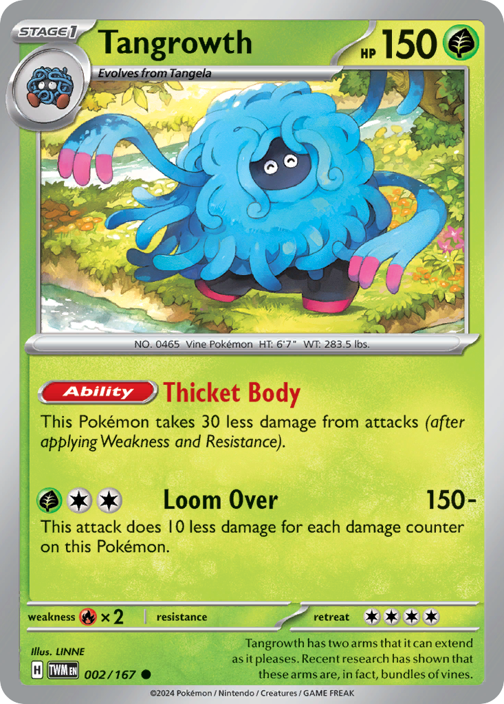 Tangrowth (002/167) [Scarlet & Violet: Twilight Masquerade] | Odin's Place
