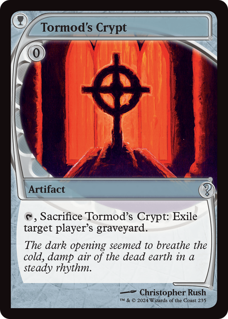 Tormod's Crypt (Future Sight) [Mystery Booster 2] | Odin's Place