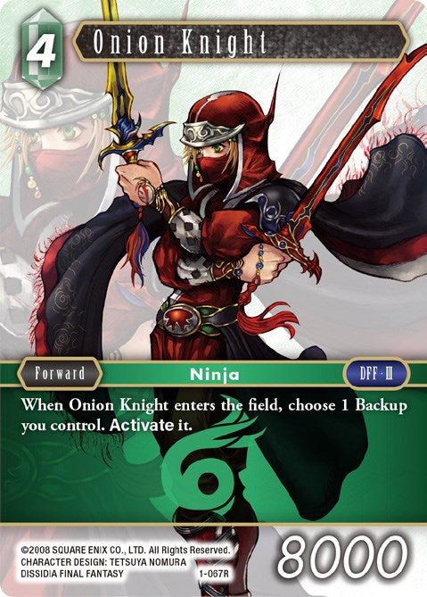 Onion Knight (Ninja) [Opus I] | Odin's Place