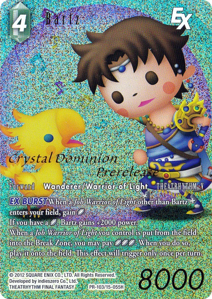 Bartz EX [Crystal Dominion Promo Cards] | Odin's Place