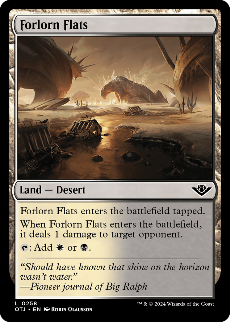 Forlorn Flats [Outlaws of Thunder Junction] | Odin's Place