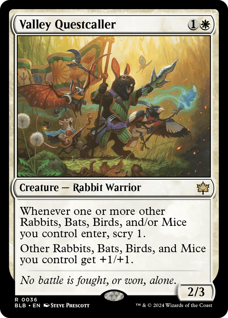Valley Questcaller [Bloomburrow] | Odin's Place