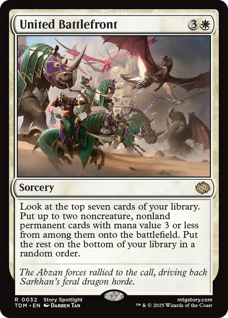 United Battlefront [Tarkir: Dragonstorm] | Odin's Place