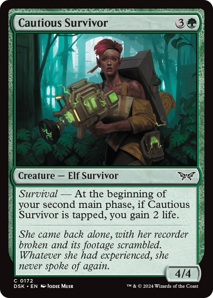 Cautious Survivor [Duskmourn: House of Horror] | Odin's Place