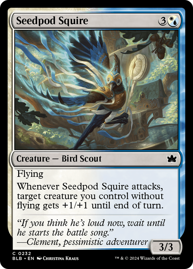 Seedpod Squire [Bloomburrow] | Odin's Place