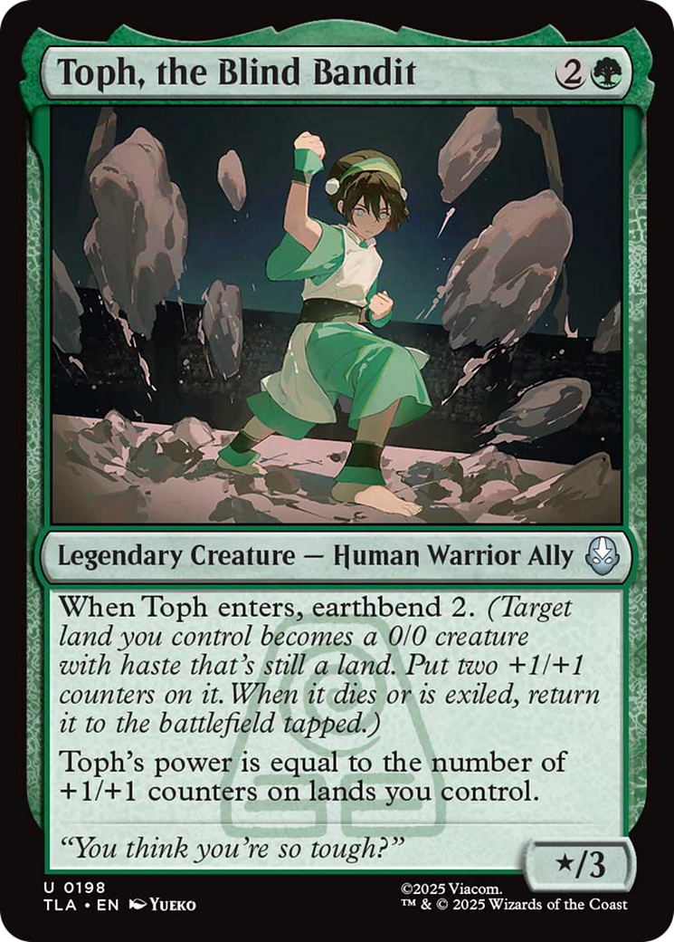 Toph, the Blind Bandit [Avatar: The Last Airbender] | Odin's Place