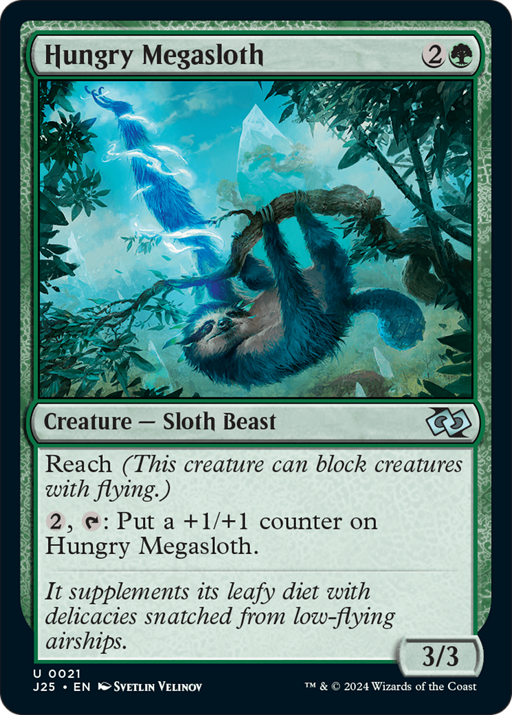 Hungry Megasloth [Foundations Jumpstart] | Odin's Place