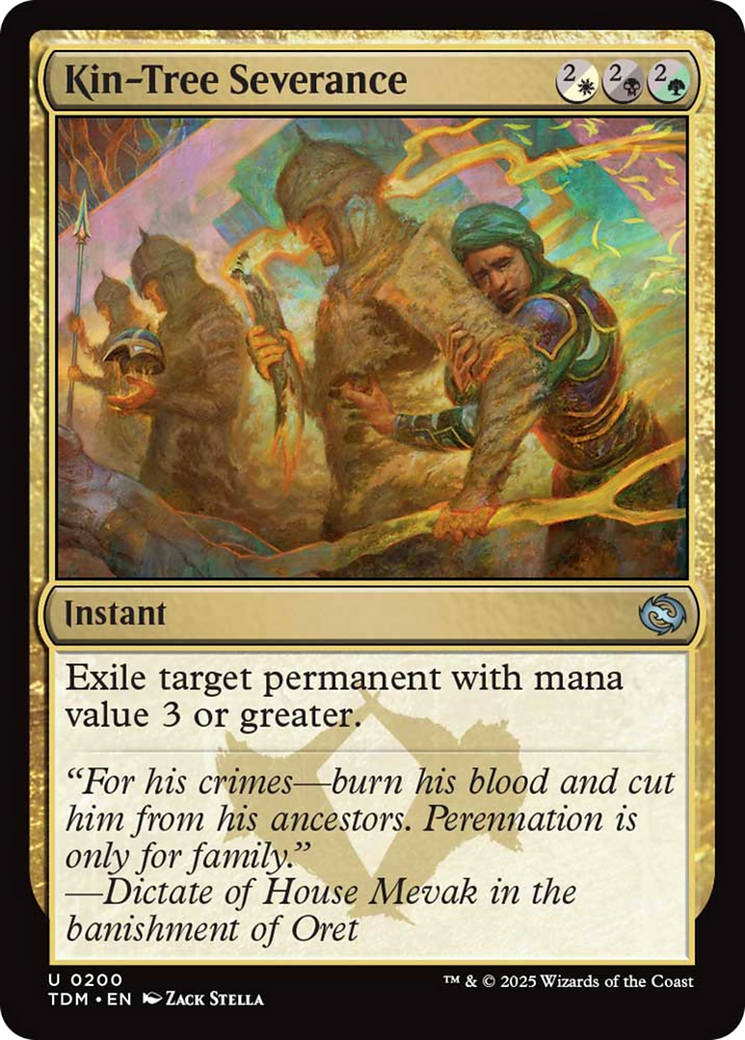 Kin-Tree Severance [Tarkir: Dragonstorm] | Odin's Place