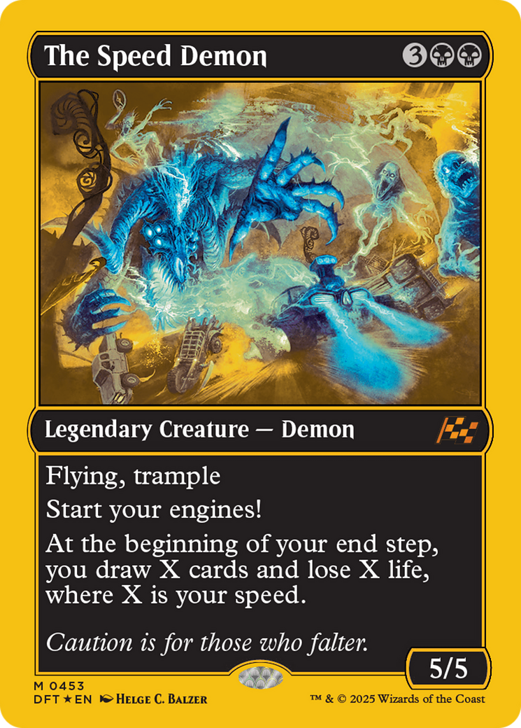 The Speed Demon (First-Place Foil) [Aetherdrift] | Odin's Place