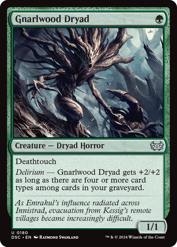 Gnarlwood Dryad [Duskmourn: House of Horror Commander] | Odin's Place