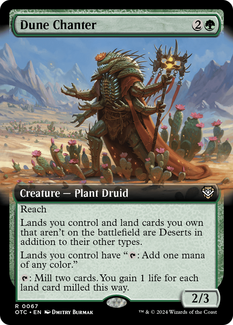 Dune Chanter (Extended Art) [Outlaws of Thunder Junction Commander] | Odin's Place