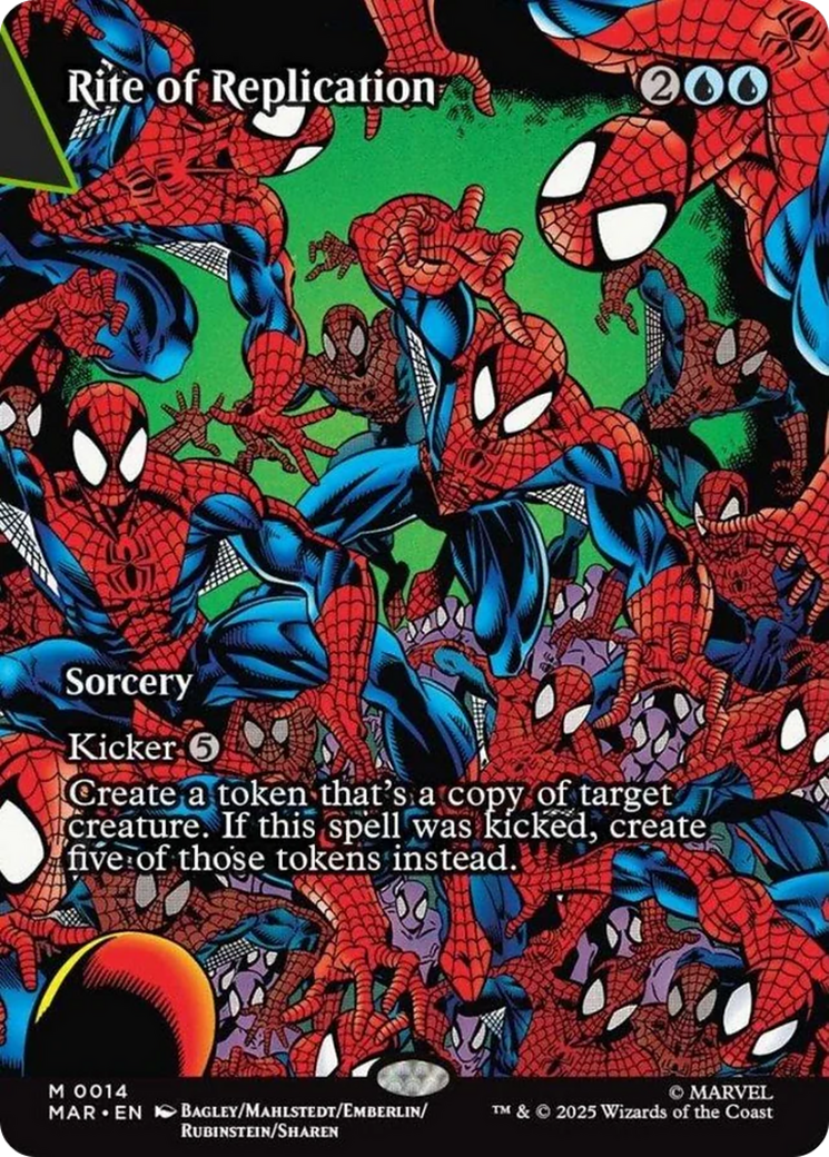 Rite of Replication (Borderless) [Marvel's Spider-Man: Eternal-Legal] | Odin's Place