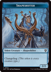 Zombie Army // Shapeshifter Double-Sided Token [Aetherdrift Tokens] | Odin's Place