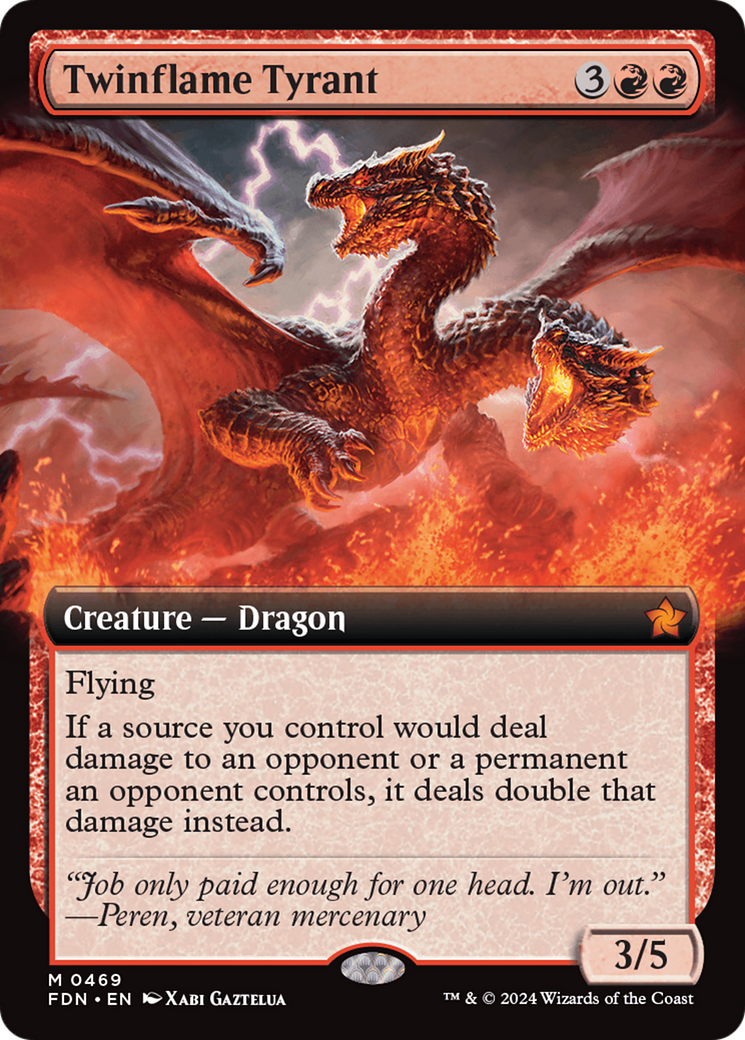 Twinflame Tyrant (Extended Art) [Foundations] | Odin's Place
