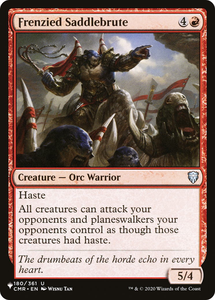 Frenzied Saddlebrute [The List] | Odin's Place
