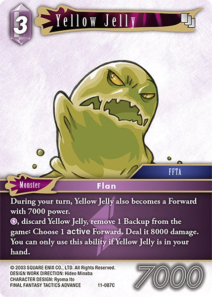 Yellow Jelly [Opus XI] | Odin's Place