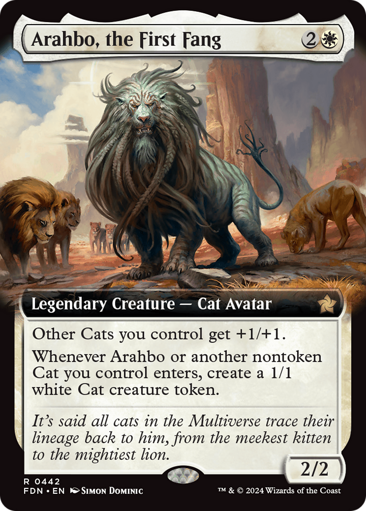 Arahbo, the First Fang (Extended Art) [Foundations] | Odin's Place