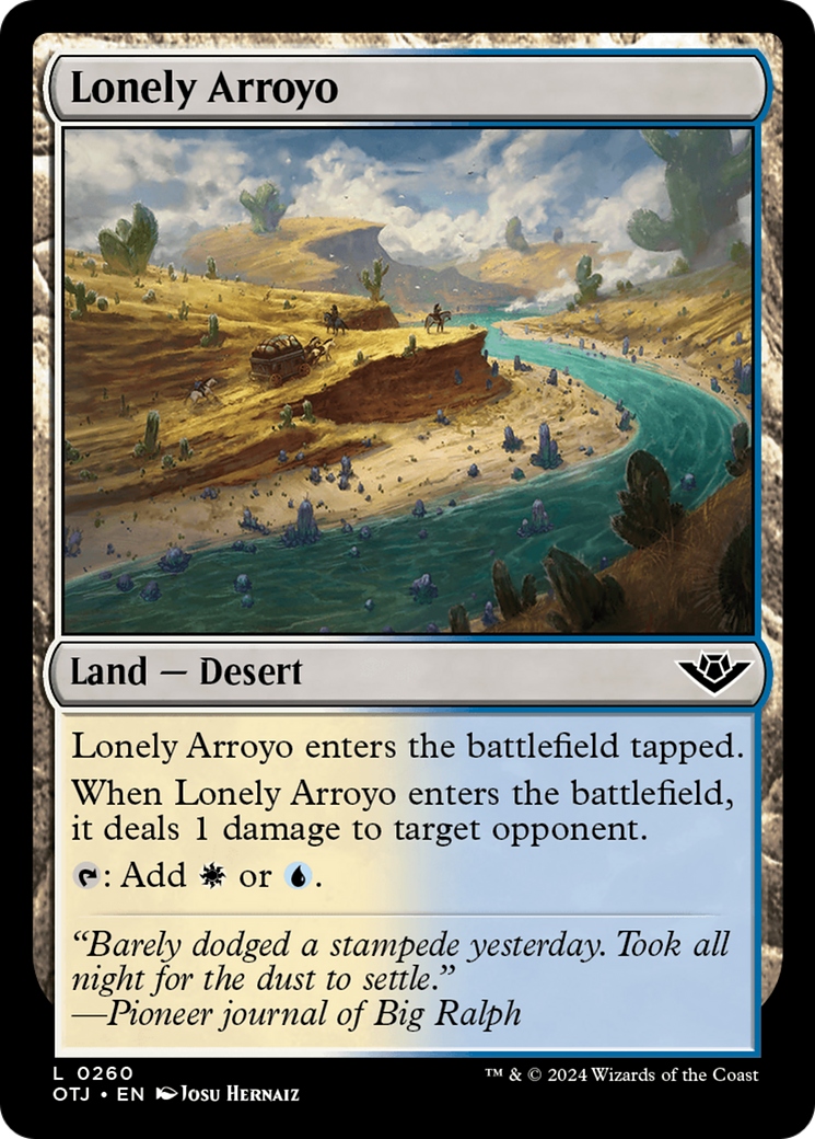 Lonely Arroyo [Outlaws of Thunder Junction] | Odin's Place