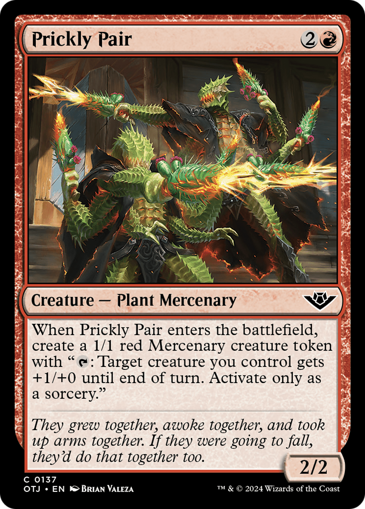 Prickly Pair [Outlaws of Thunder Junction] | Odin's Place