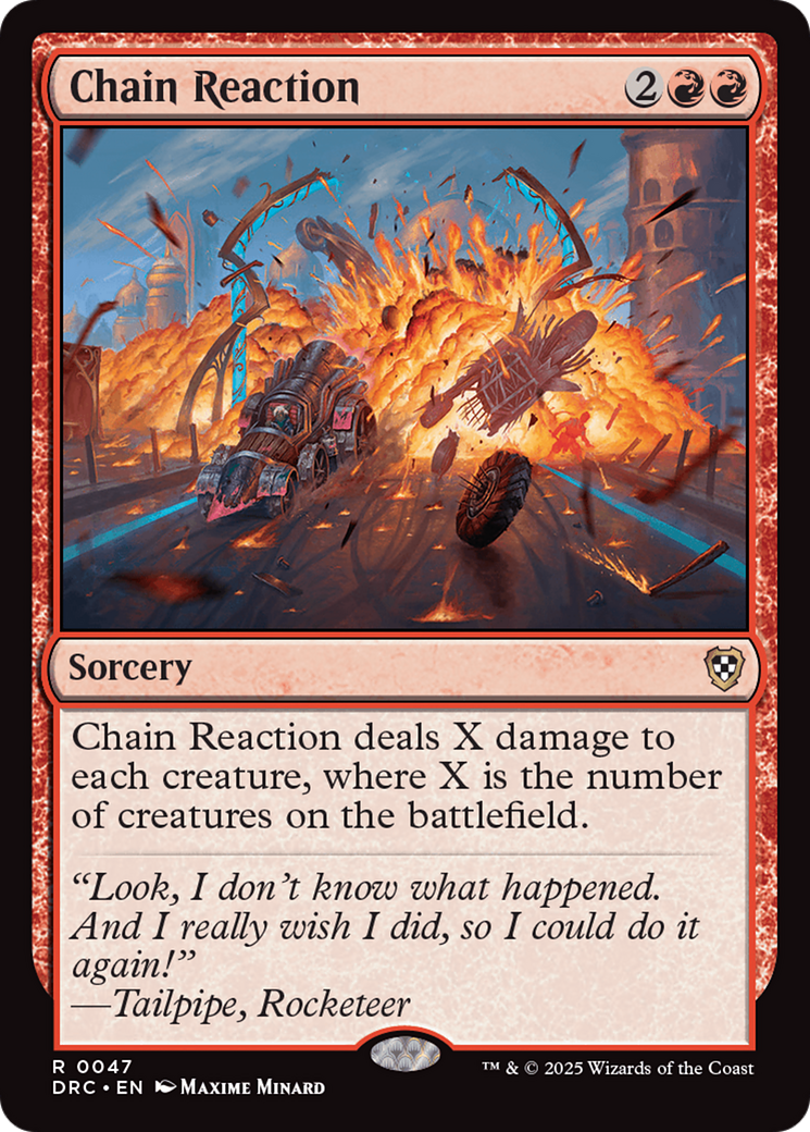 Chain Reaction [Aetherdrift Commander] | Odin's Place