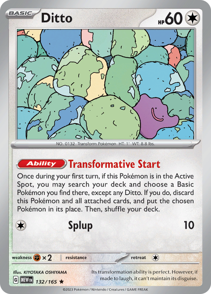 Ditto (132/165) [Scarlet & Violet 151] | Odin's Place