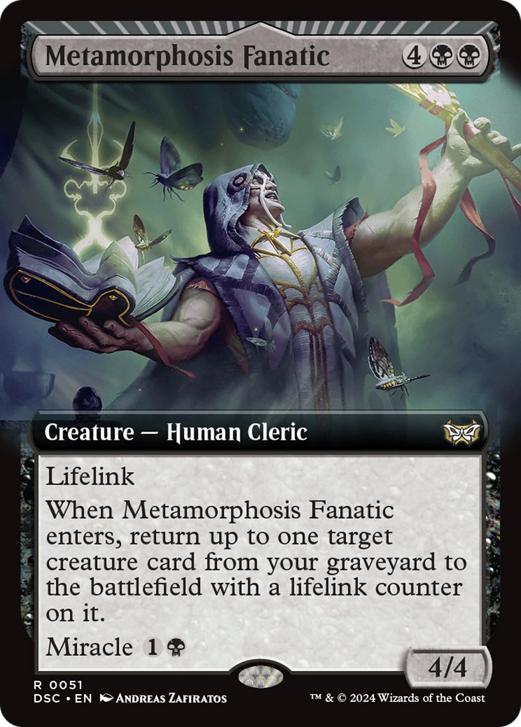 Metamorphosis Fanatic (Extended Art) [Duskmourn: House of Horror Commander] | Odin's Place