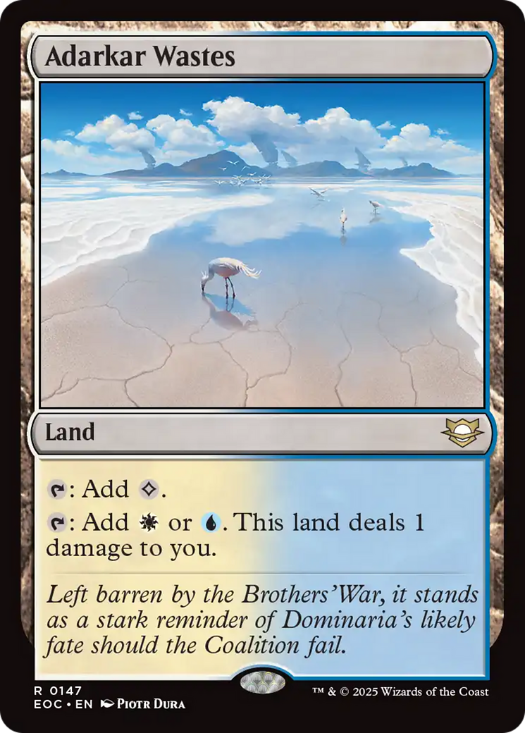 Adarkar Wastes [Edge of Eternities Commander] | Odin's Place