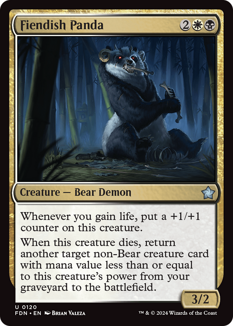 Fiendish Panda [Foundations] | Odin's Place