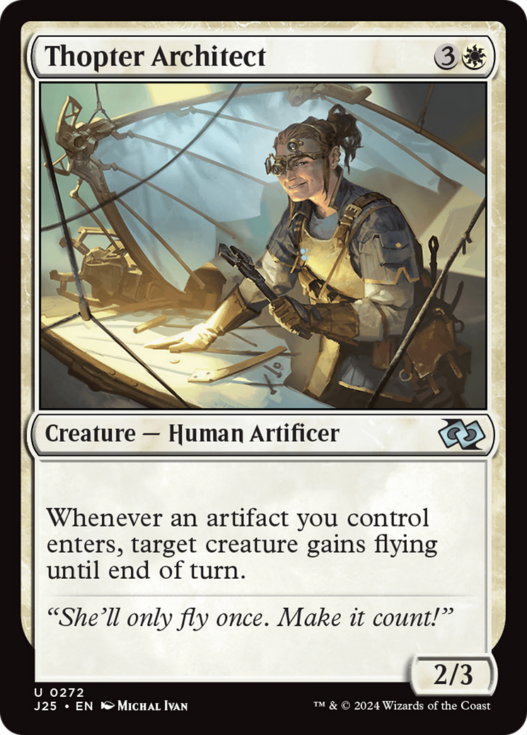 Thopter Architect [Foundations Jumpstart] | Odin's Place