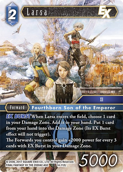 Larsa EX [Opus XIV: Crystal Abyss] | Odin's Place