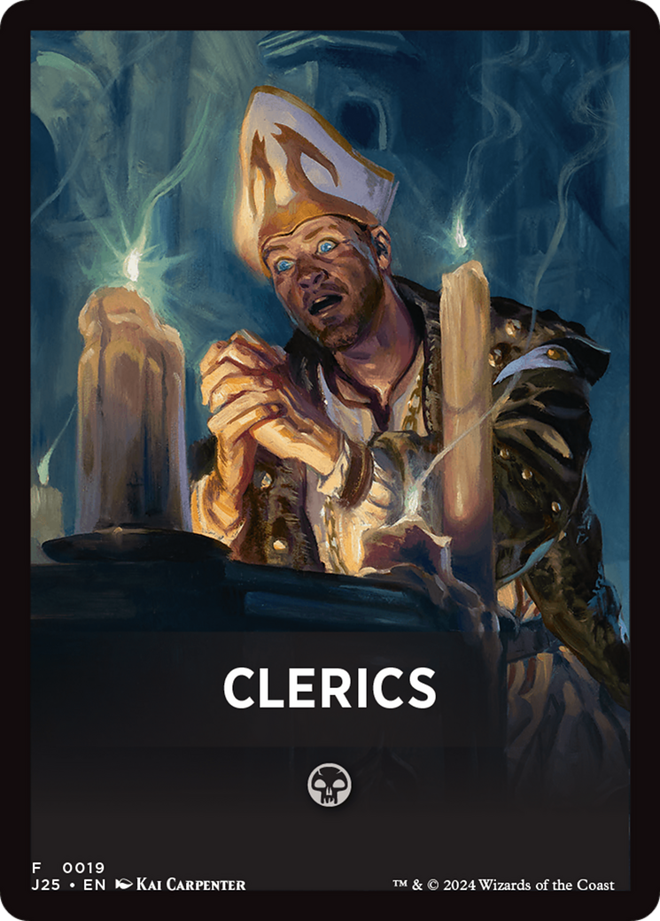 Clerics Theme Card [Foundations Jumpstart Front Cards] | Odin's Place