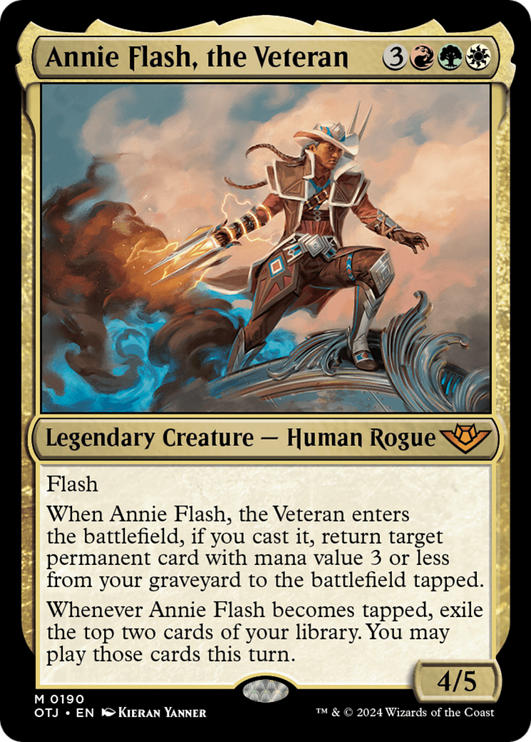 Annie Flash, the Veteran [Outlaws of Thunder Junction] | Odin's Place