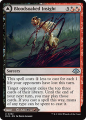 Bloodsoaked Insight // Sanguine Morass [Modern Horizons 3] | Odin's Place