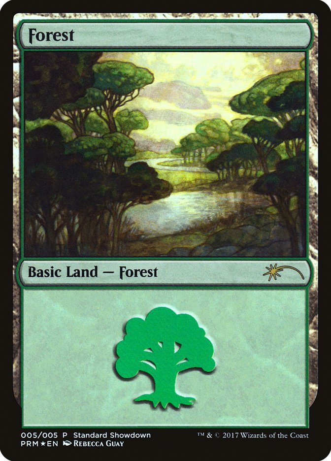 Forest (5) (Rebecca Guay) [Standard Showdown Promos] | Odin's Place