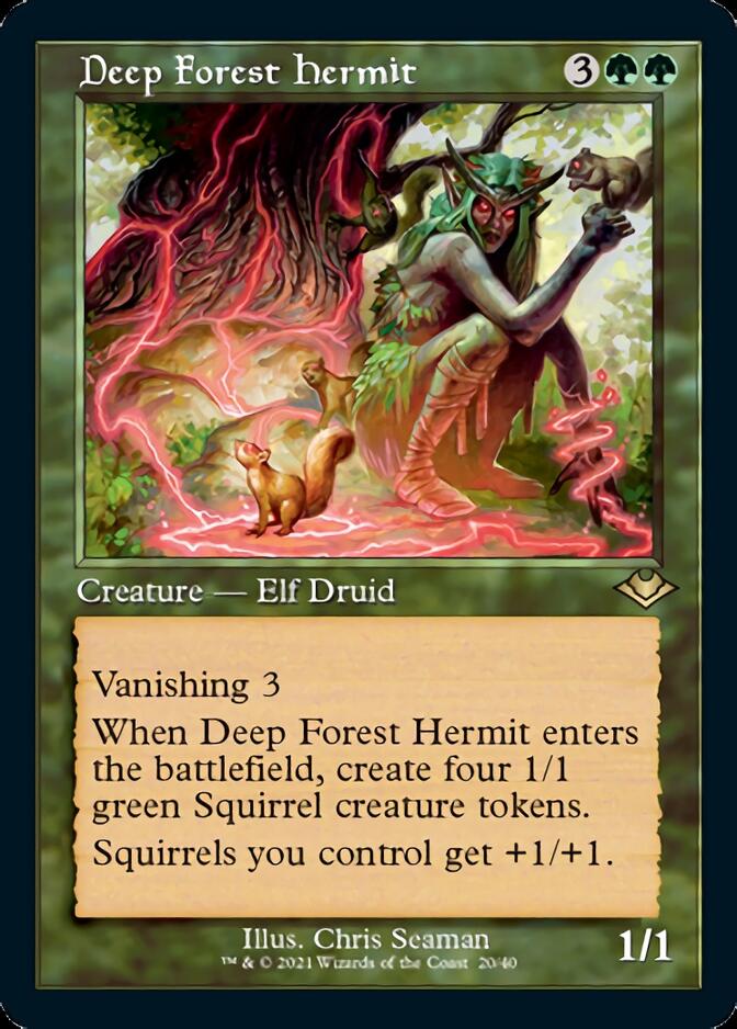 Deep Forest Hermit (Retro Foil Etched) [Modern Horizons] | Odin's Place