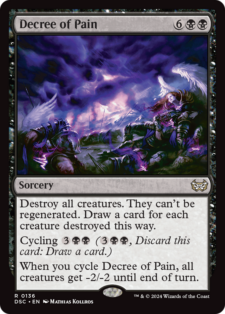 Decree of Pain [Duskmourn: House of Horror Commander] | Odin's Place