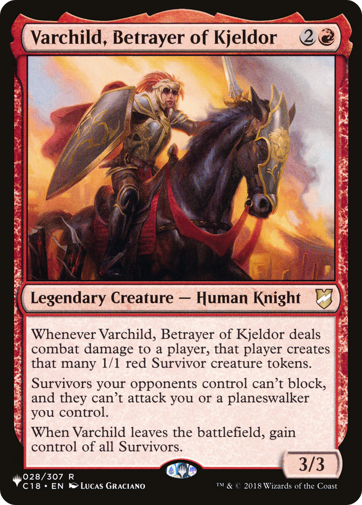 Varchild, Betrayer of Kjeldor [The List] | Odin's Place