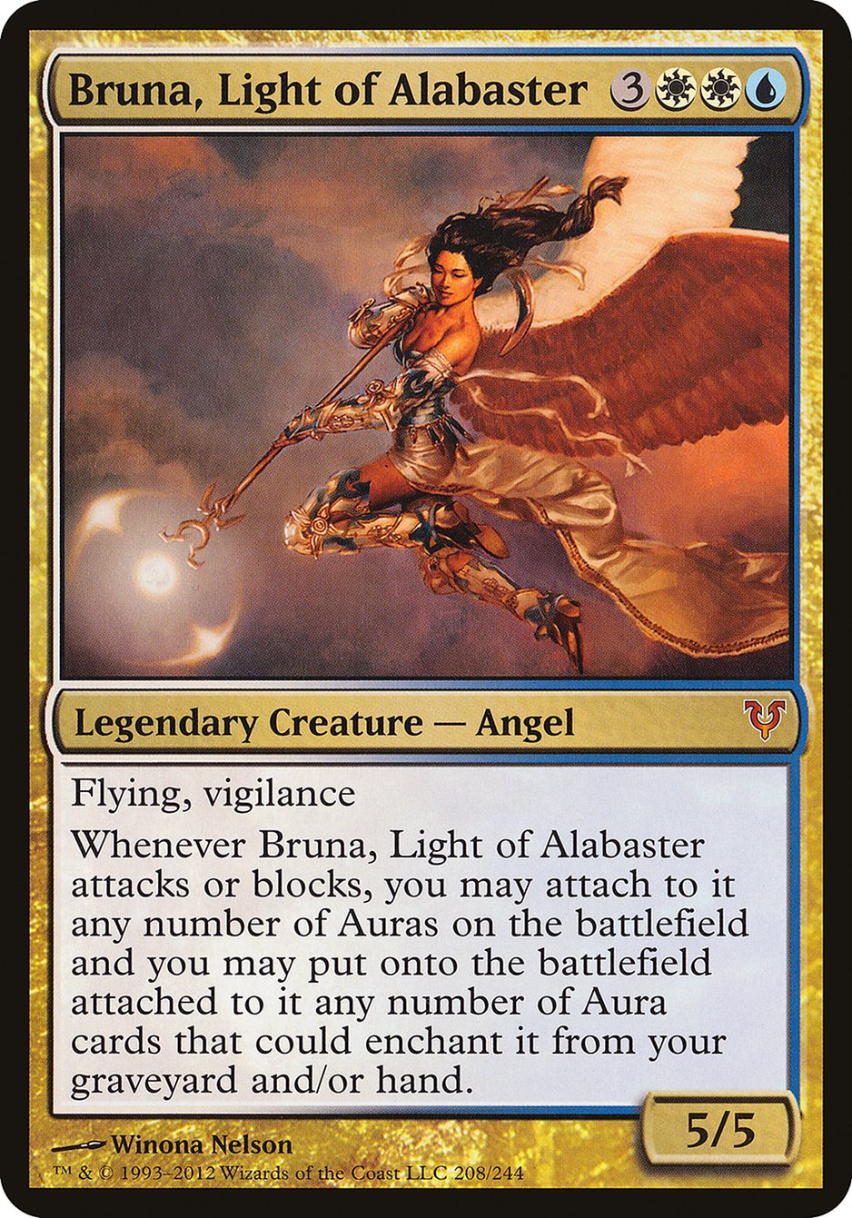 Bruna, Light of Alabaster (208) (Oversized) [Open the Helvault] | Odin's Place