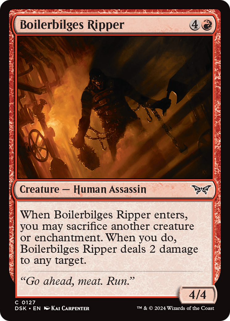 Boilerbilges Ripper [Duskmourn: House of Horror] | Odin's Place