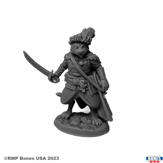 Reaper Bones: Gerard, Catfolk Bard | Odin's Place