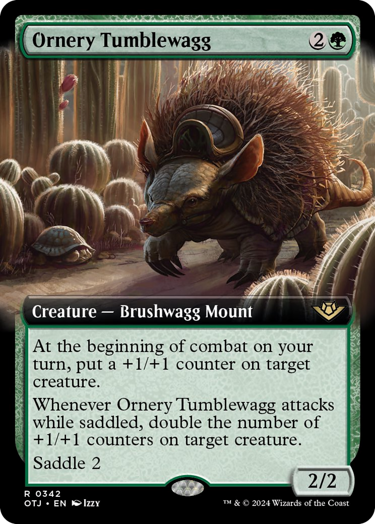Ornery Tumblewagg (Extended Art) [Outlaws of Thunder Junction] | Odin's Place