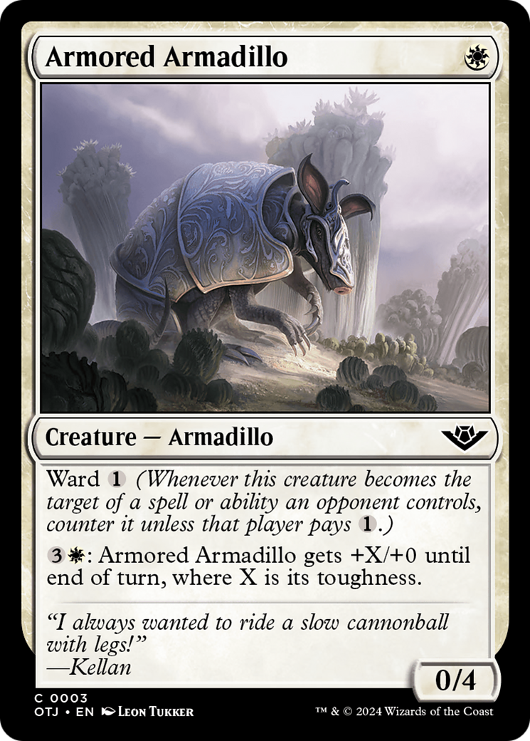 Armored Armadillo [Outlaws of Thunder Junction] | Odin's Place