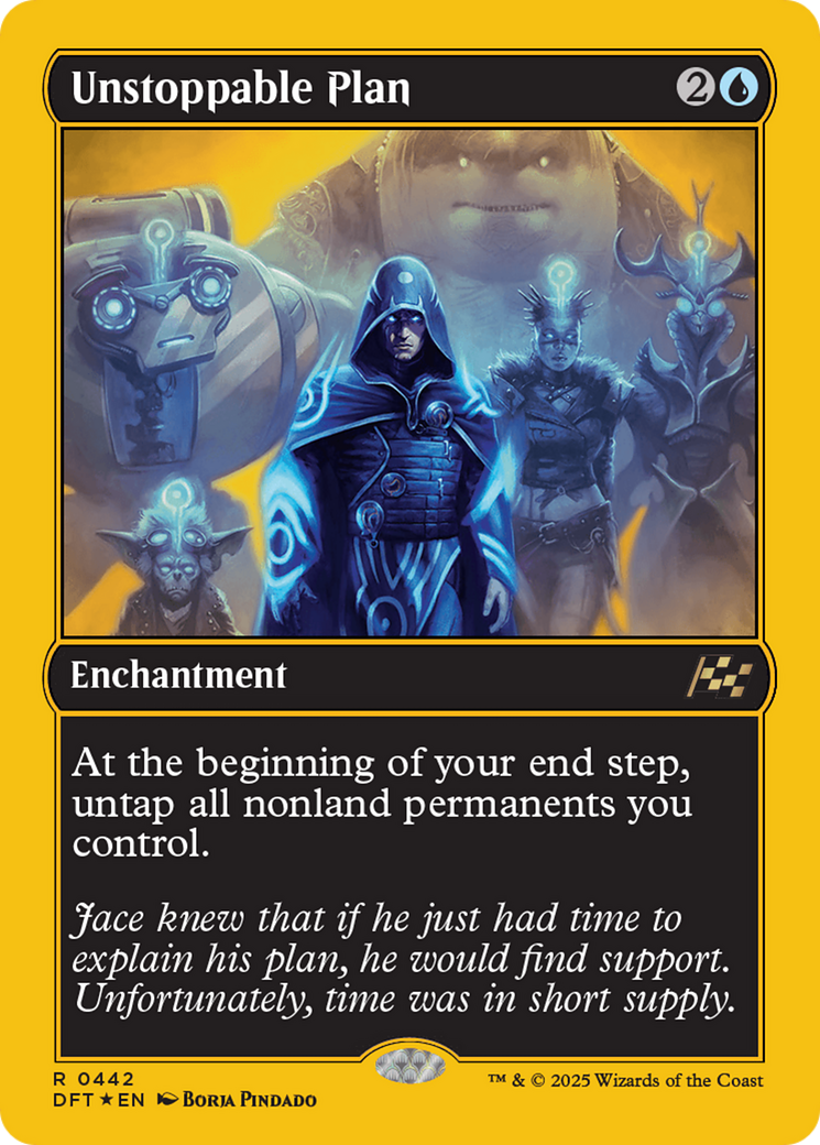Unstoppable Plan (First-Place Foil) [Aetherdrift] | Odin's Place