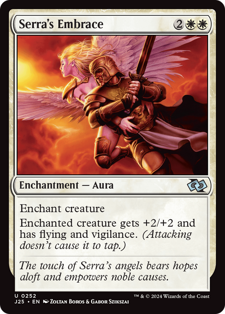 Serra's Embrace [Foundations Jumpstart] | Odin's Place