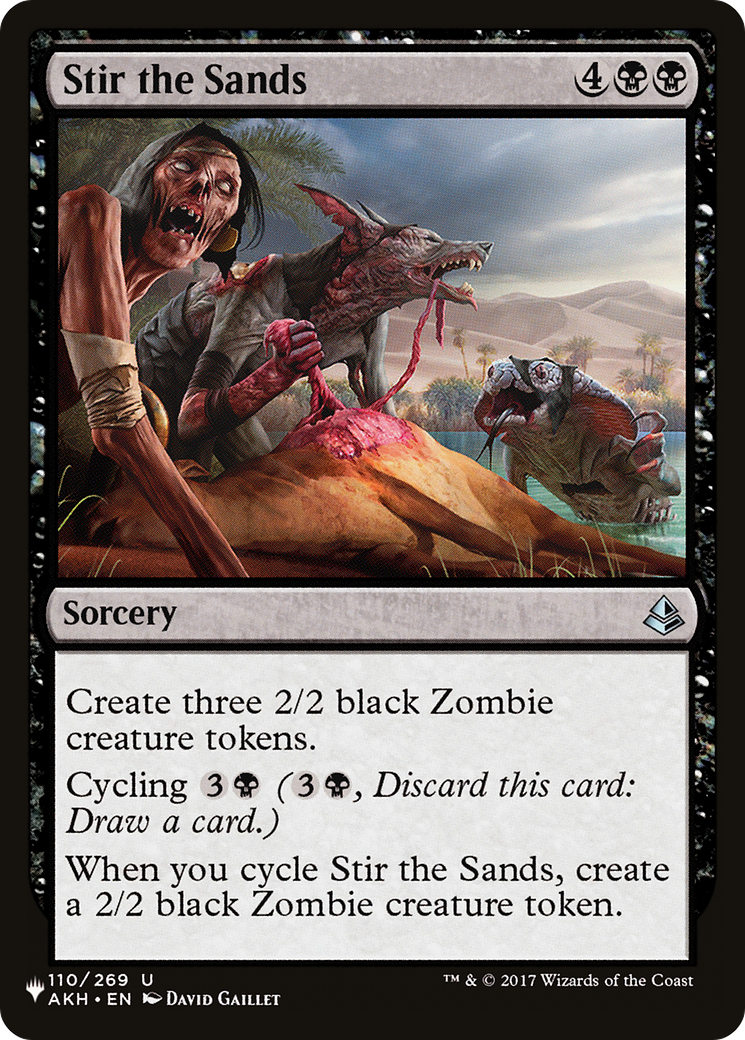 Stir the Sands [The List] | Odin's Place