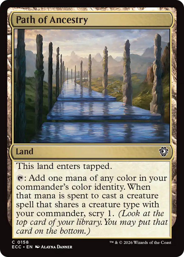 Path of Ancestry [Lorwyn Eclipsed Commander] | Odin's Place