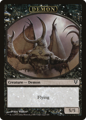 Angel // Demon Double-Sided Token [Avacyn Restored Tokens] | Odin's Place