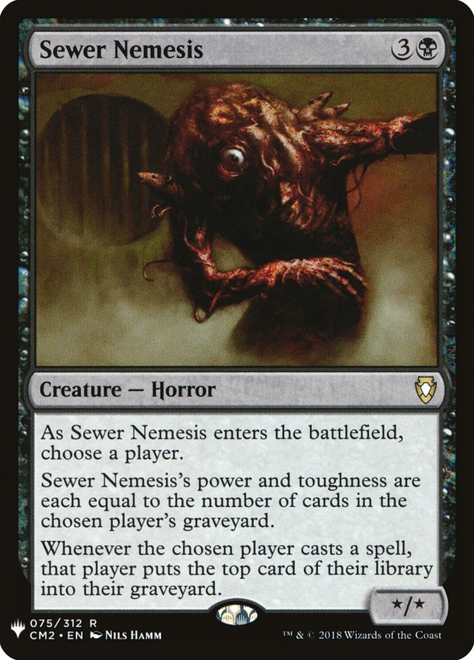 Sewer Nemesis [The List] | Odin's Place
