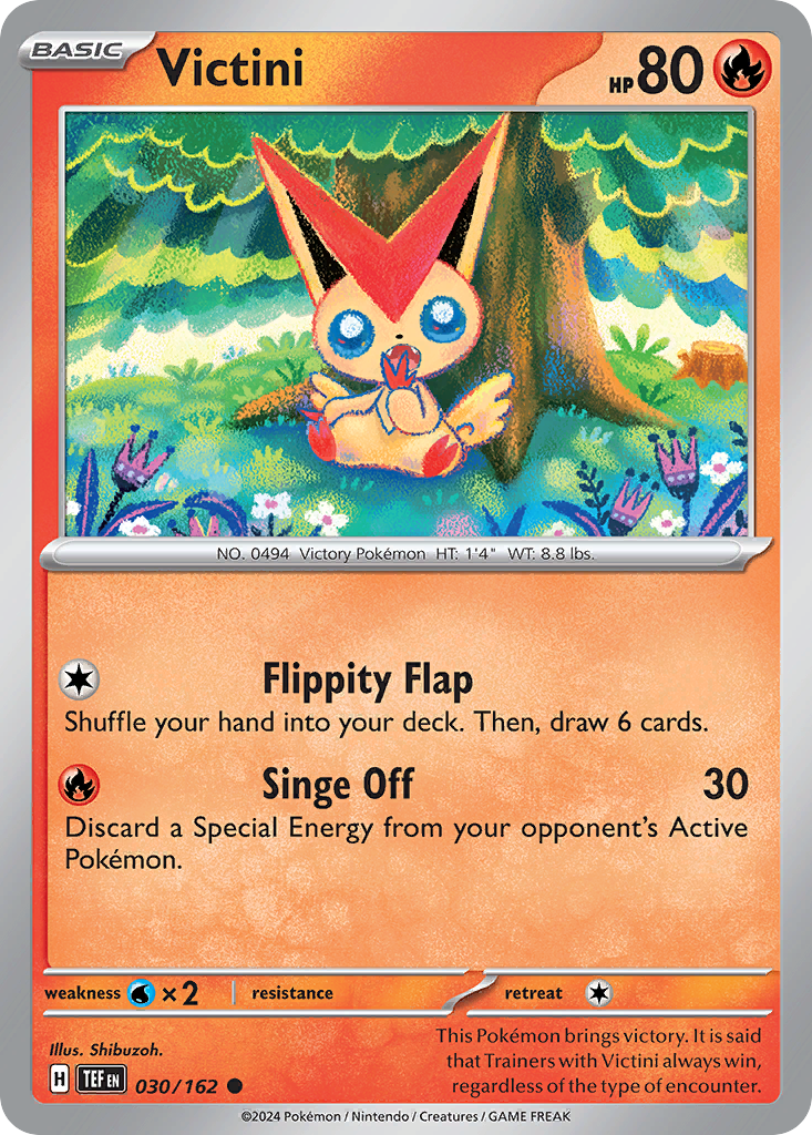 Victini (030/162) [Scarlet & Violet: Temporal Forces] | Odin's Place