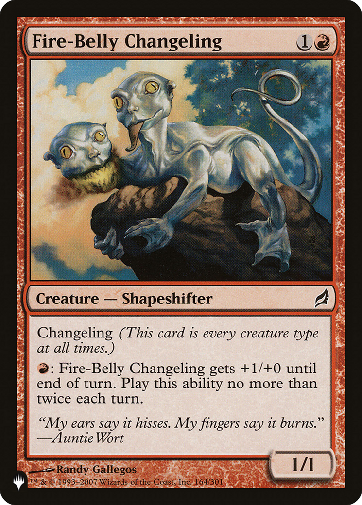 Fire-Belly Changeling [The List] | Odin's Place